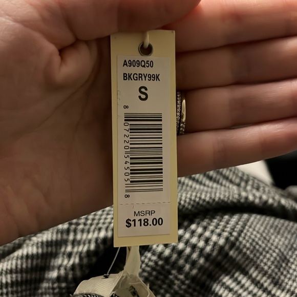 CLOSETCLEANOUT Max Studio Tweed Shift Dress Long Sleeve - Picture 3 of 12